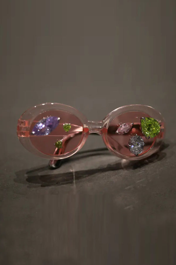 YVMIN Girls Figure Series Gem Sunglasses Earrings 21835